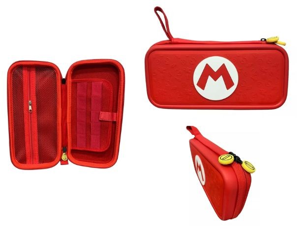 &u+ NINTENDO SWITCH CASE MARIO ROJO